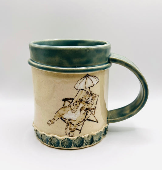Lazy Cat Mug
