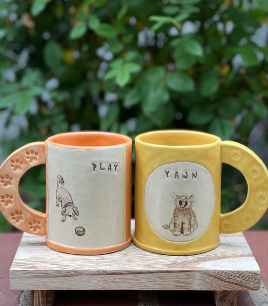 fun color coffee mugs